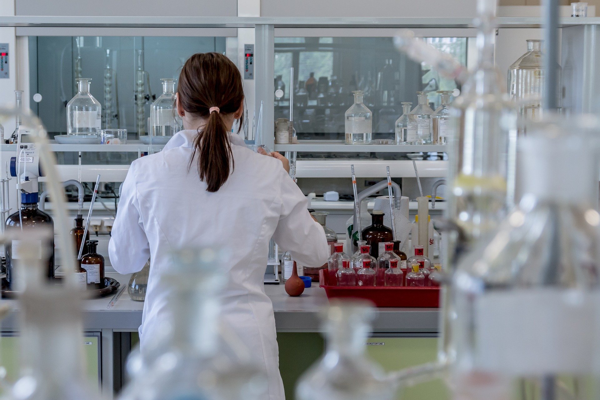 Medizin Labor Virus Analyse