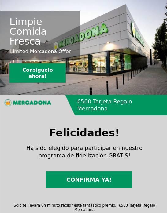 Mercadona warnt vor „Betrugsversuch“ per E-Mail