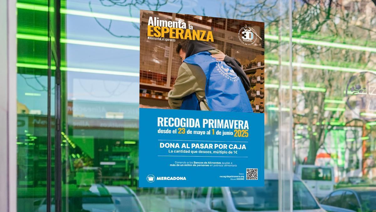 Mercadona-voorjaarsinzameling voor Bancos de Alimentos