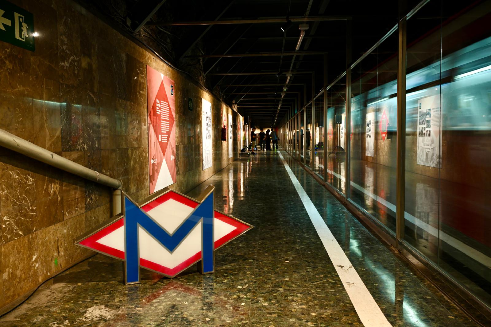 Metrostation unter der Sagrada Familia
