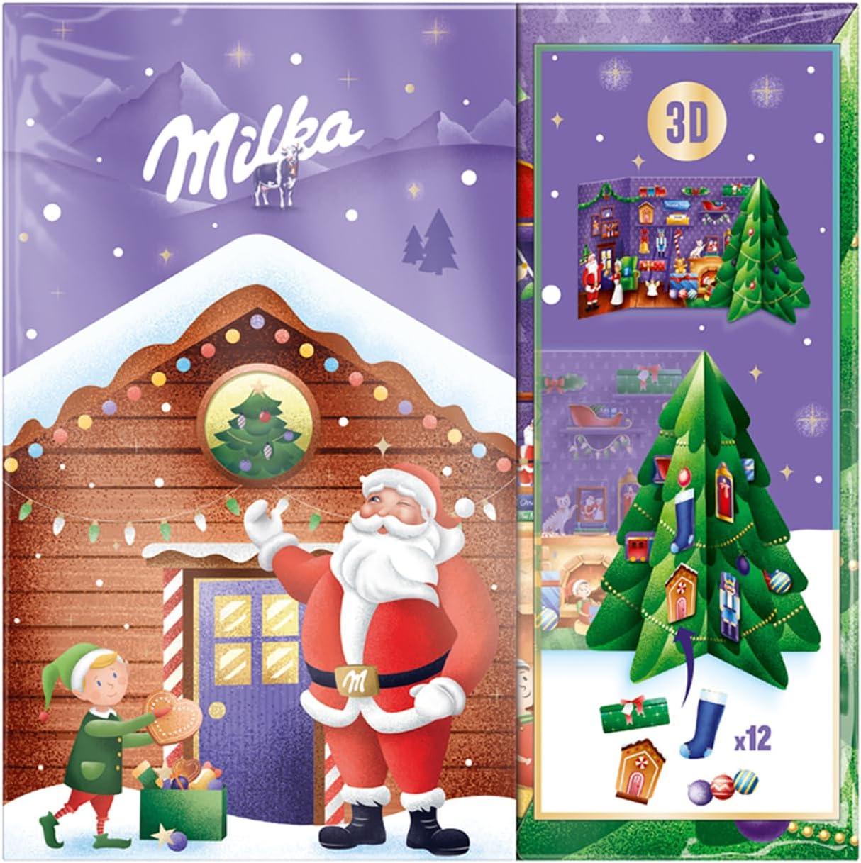 Milka Pop -Up 3D Adventskalender
