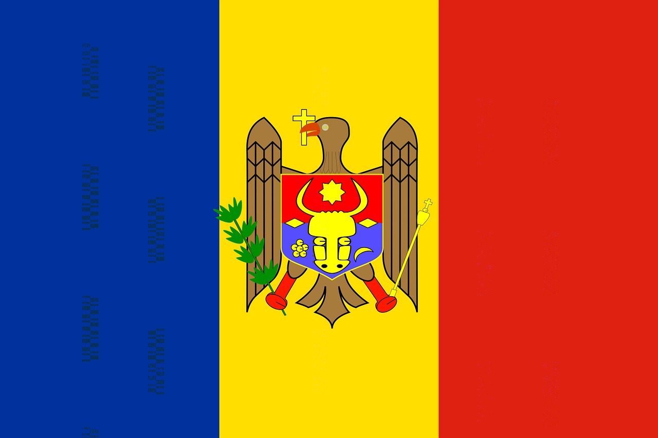 Moldawien, Flagge