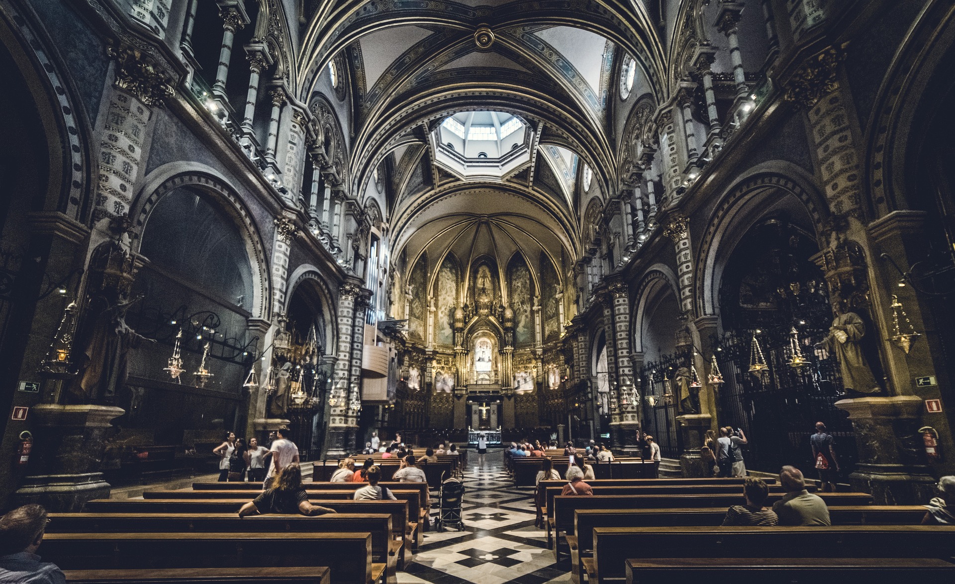 Montserrat, Barcelona, Kirche