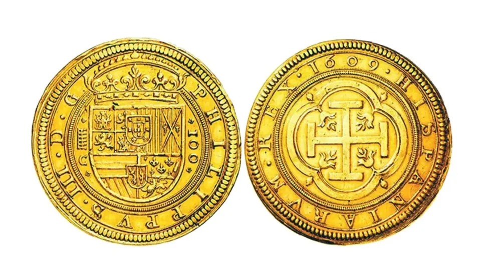 Münze Centén Segoviano