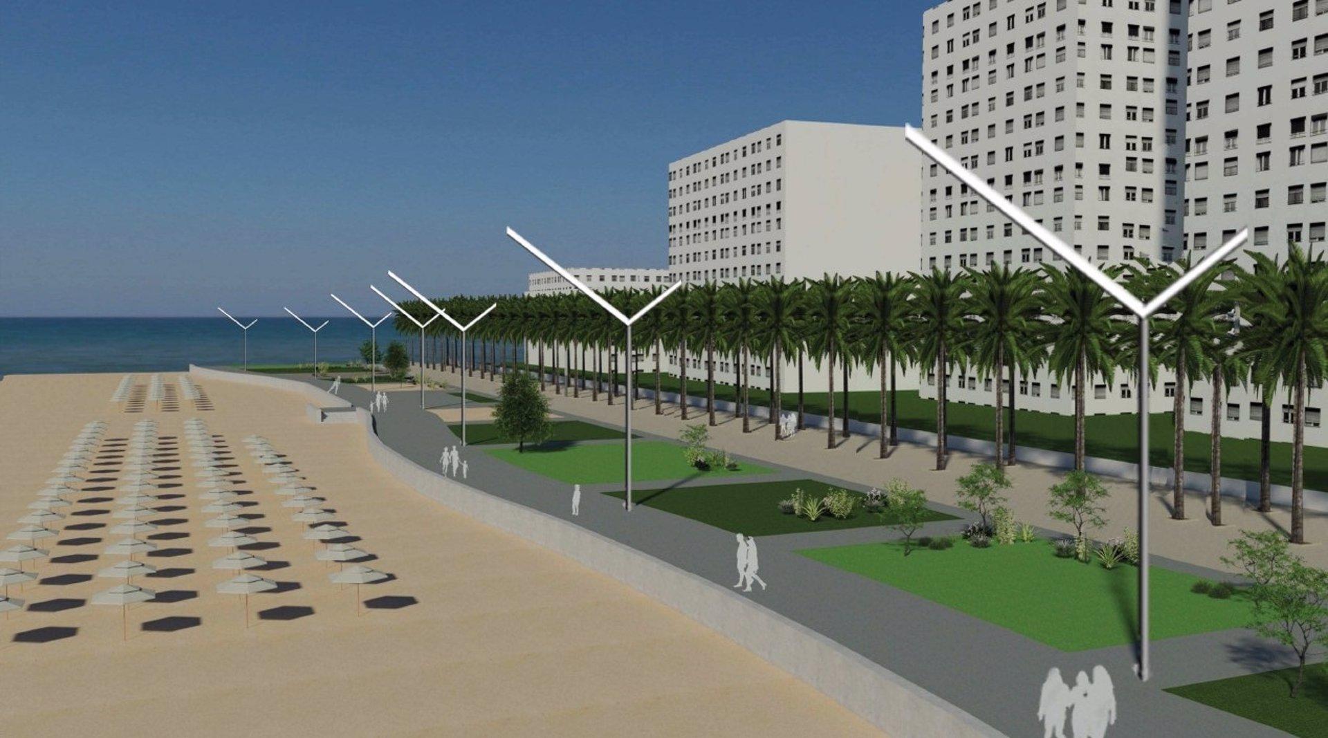 Verschönerung der Playa de Palma