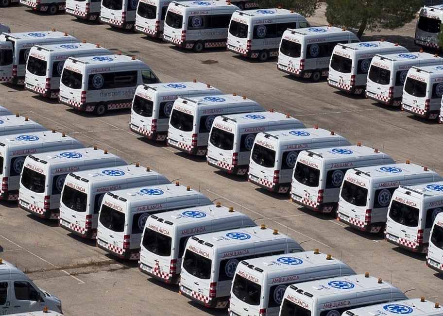 Neue Krankenwagen auf Mallorca beinahe einsatzbereit