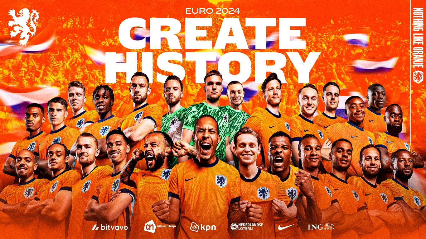 Niederlande tanzt während der EM 2024