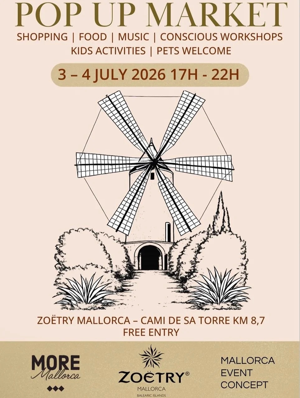 POP UP MARKET im Zoëtry Hotel Mallorca
