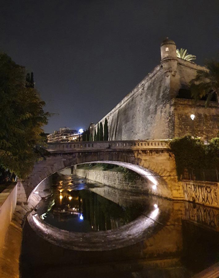 Palma bei Nacht