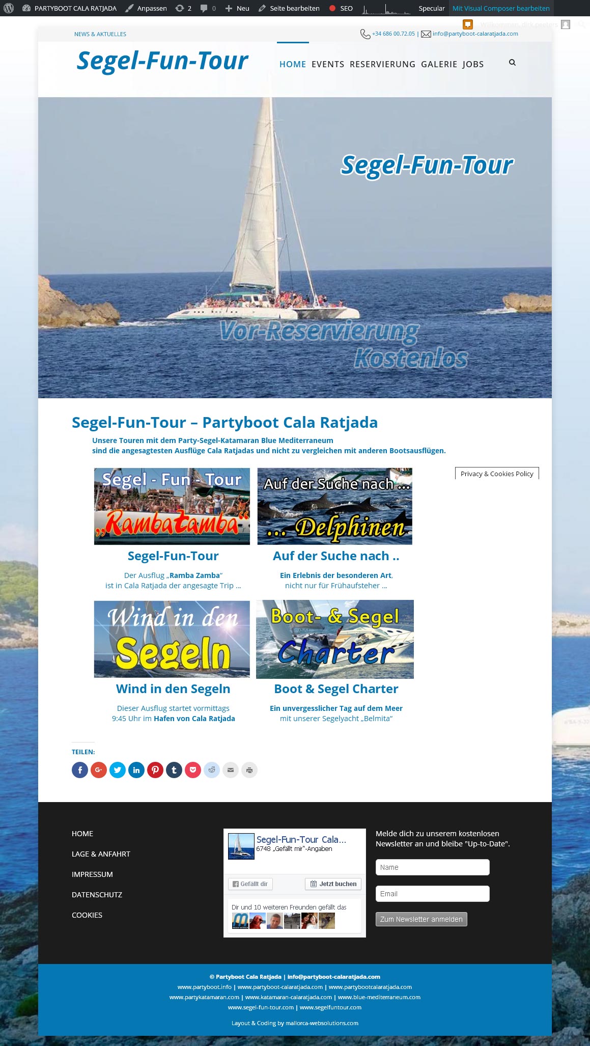 Partyboot Cala Ratjada
