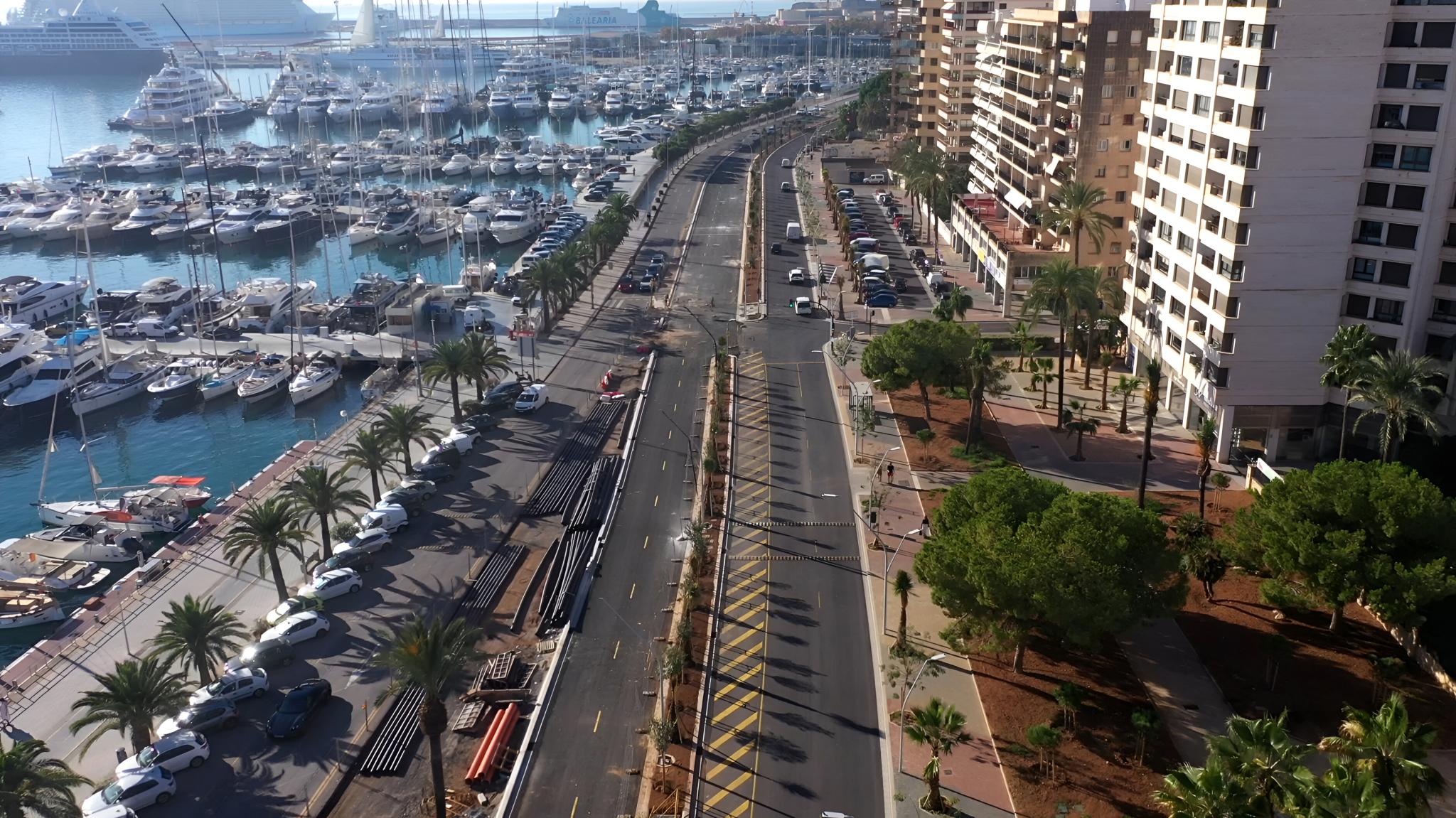 Der „neue“ Paseo Marítimo de Palma wird freigegeben
