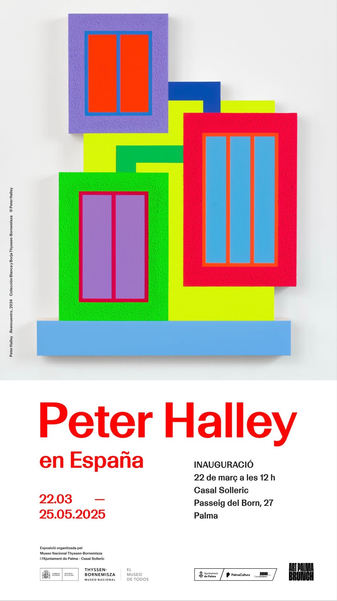 Peter Halley stellt auf Mallorca aus Peter Halley stellt auf Mallorca aus