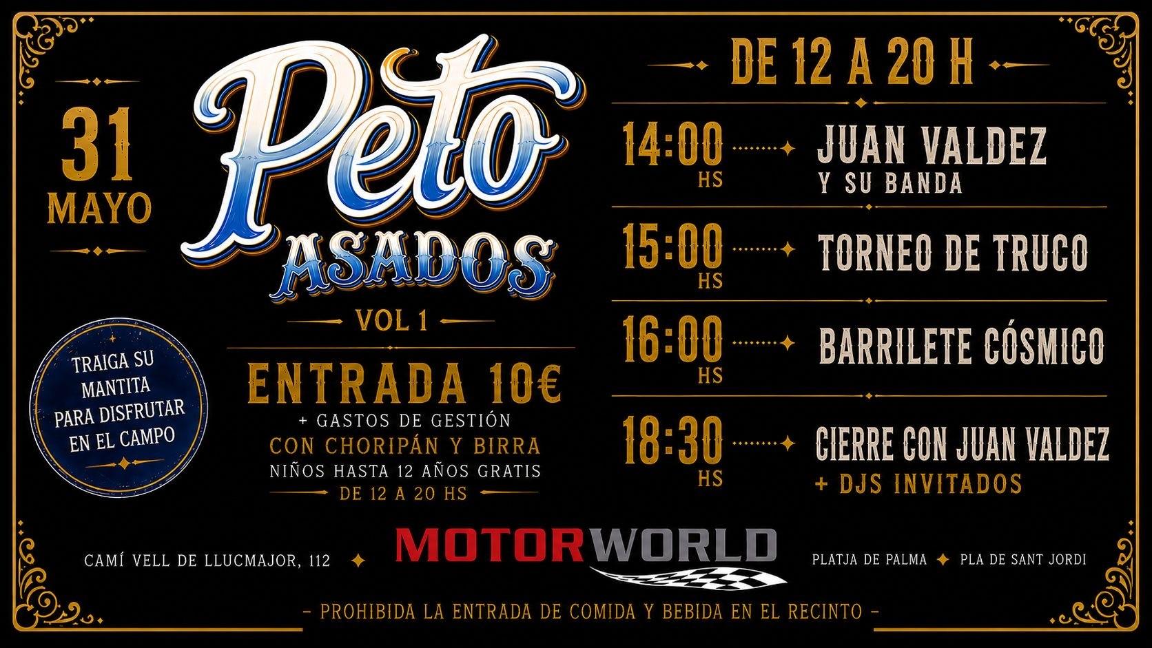 Peto Asados in der Motorworld Mallorca