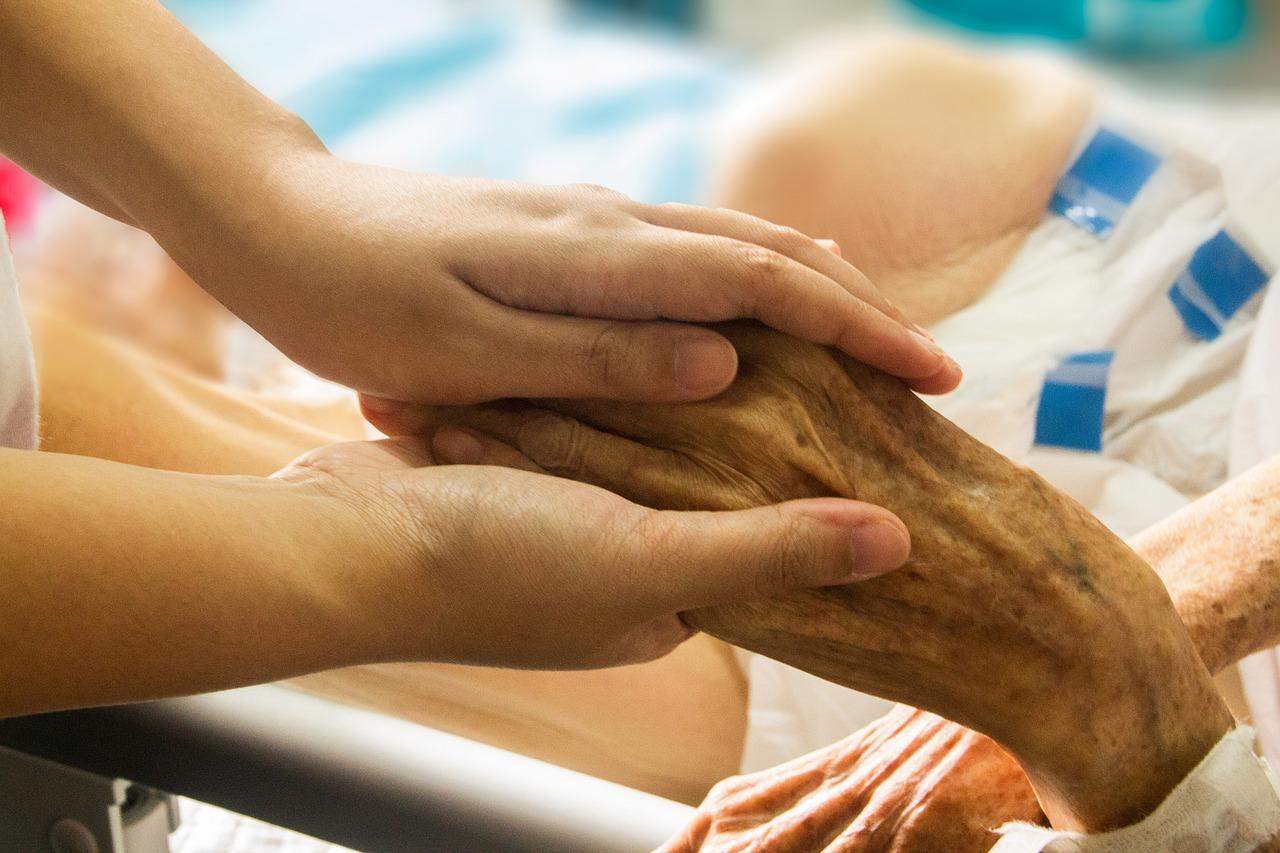 Pflege, Krankheit, Patient, Hände