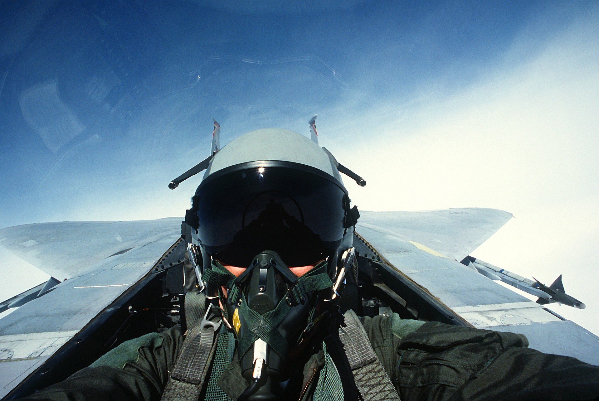 Pilot Kampfjet Krieg