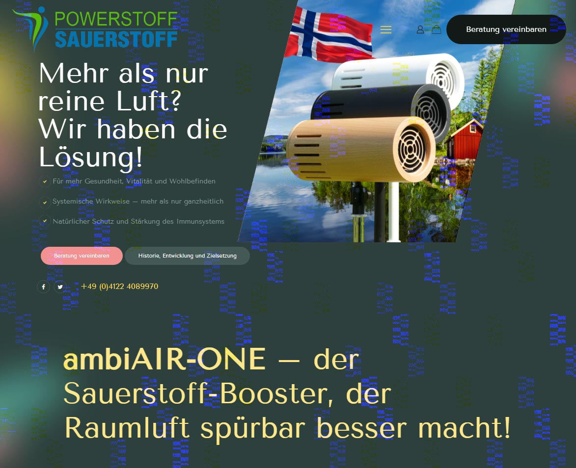 Powerstoff Sauerstoff