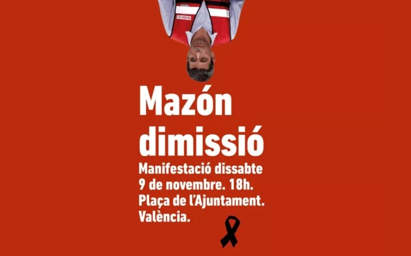 Protest gegen Regionalregierung in Valencia