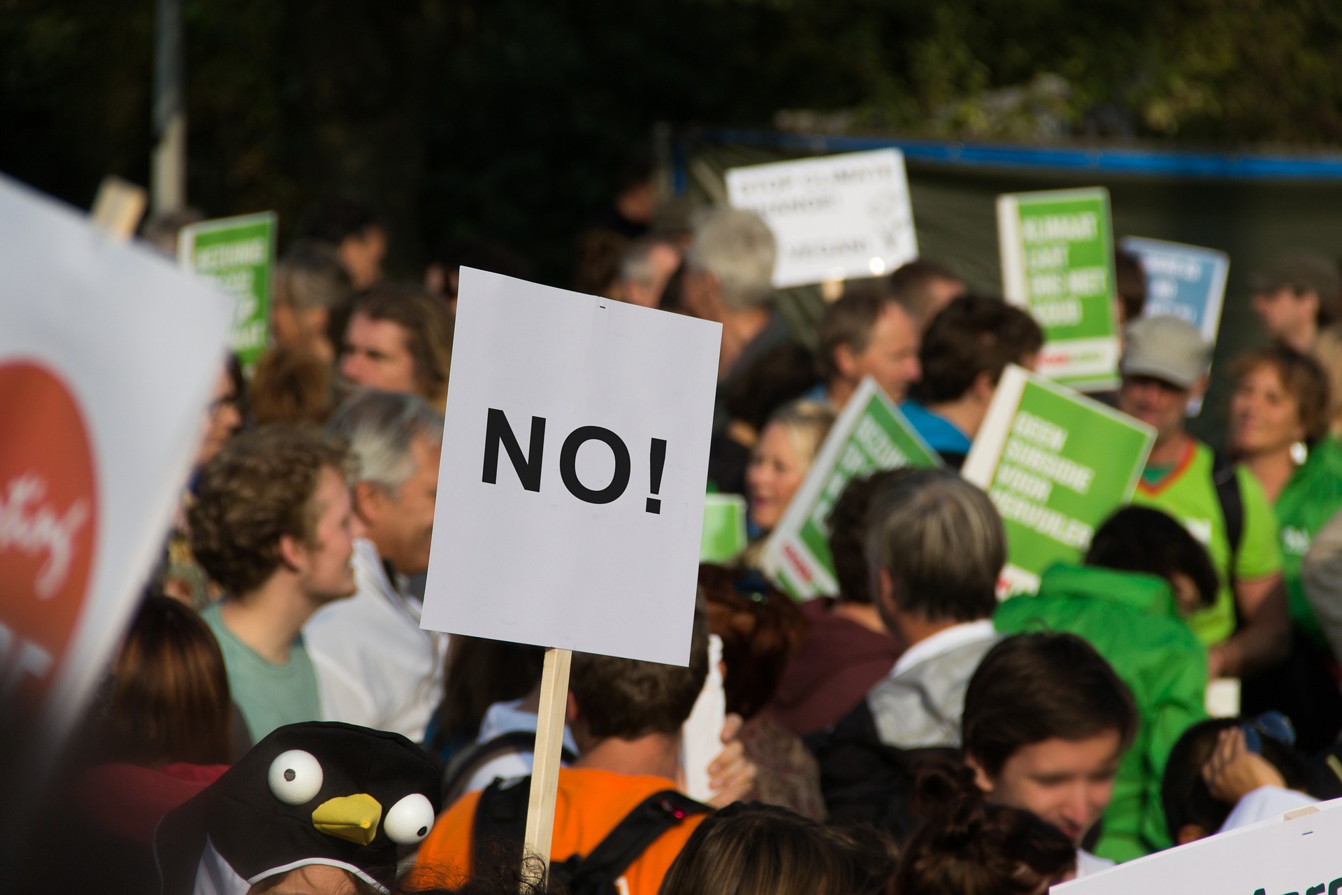 Protestmarsch Demonstration