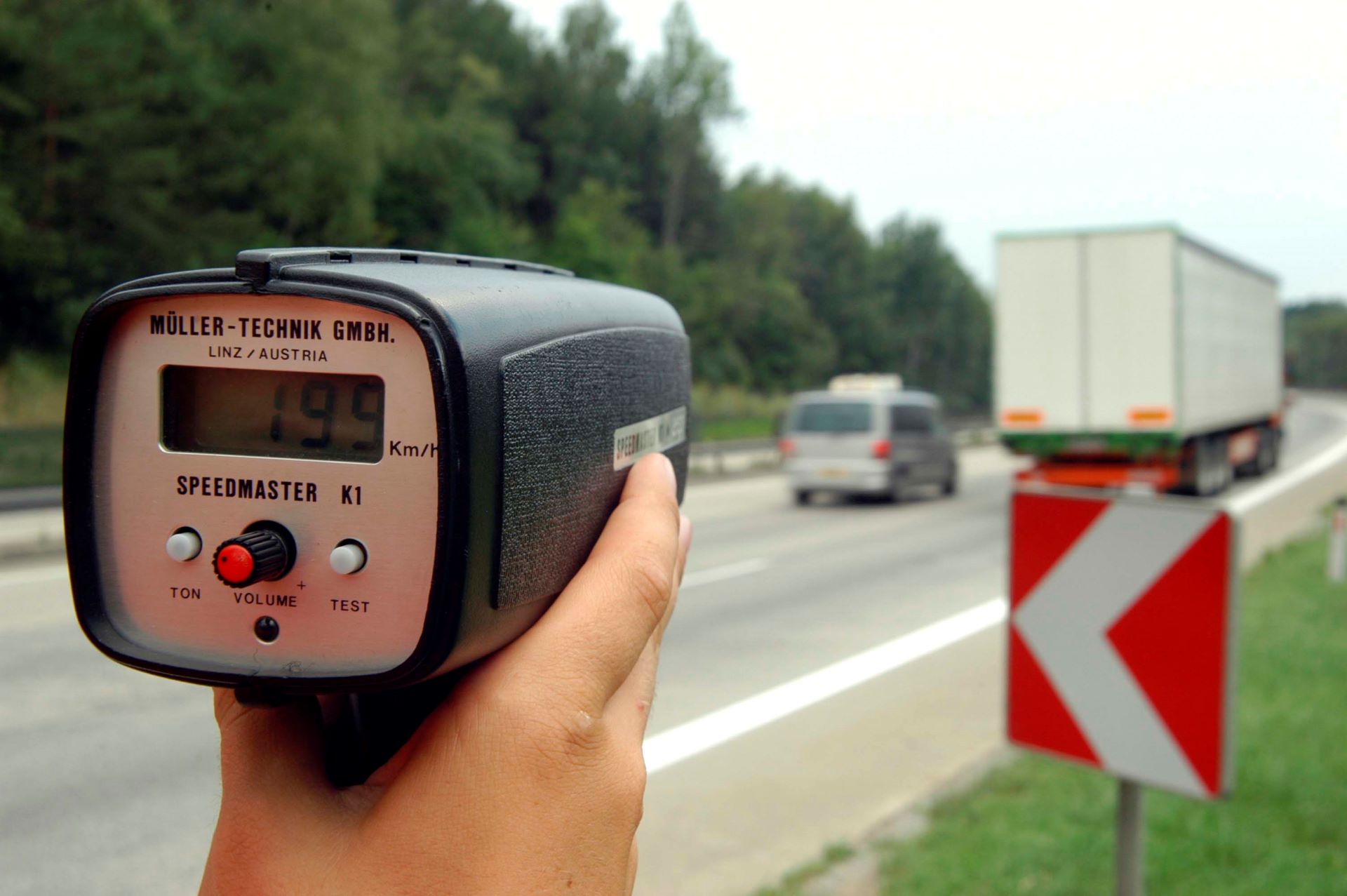 Radar Geschwindigkeitsmessung