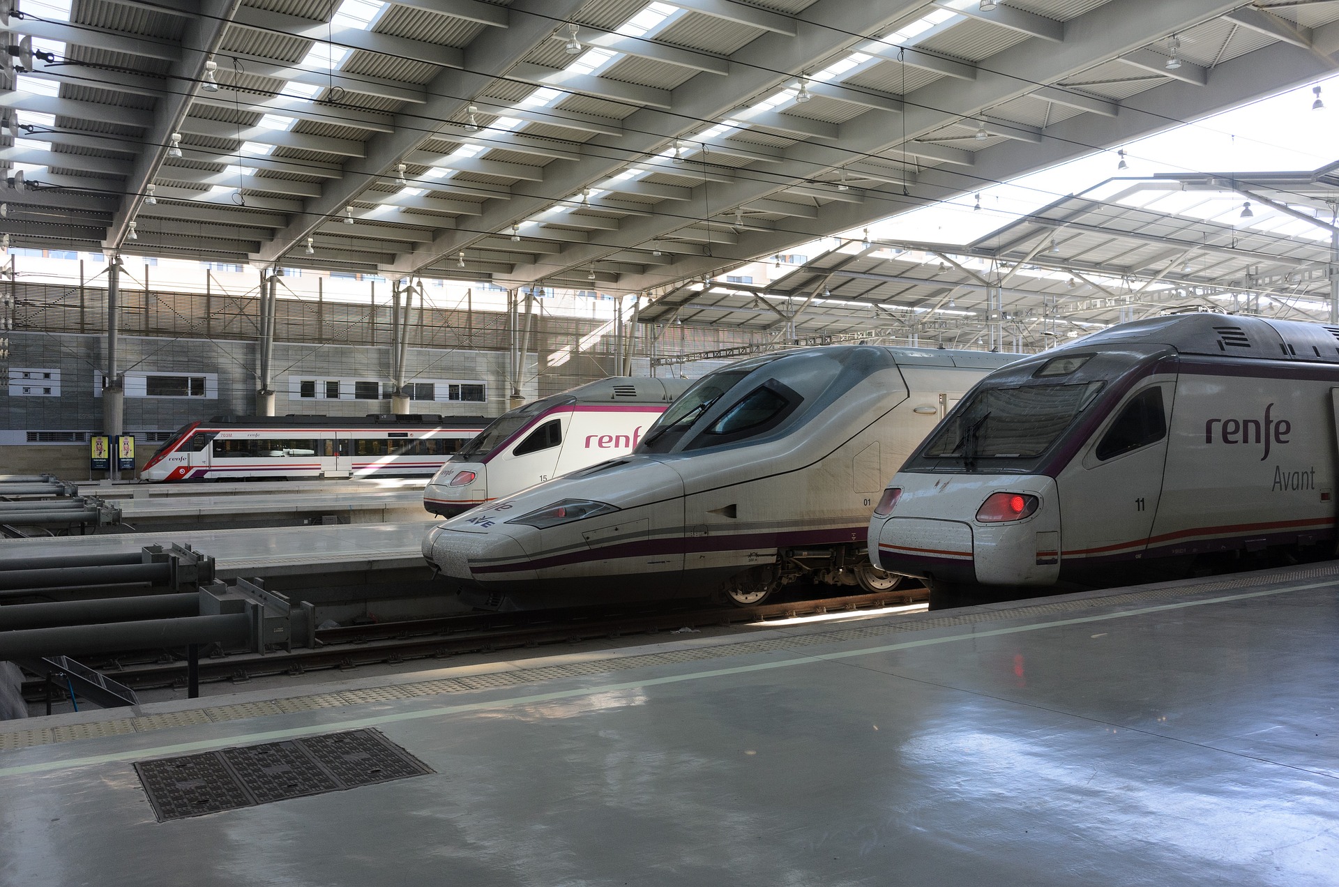 Renfe Ave Zug Spanien
