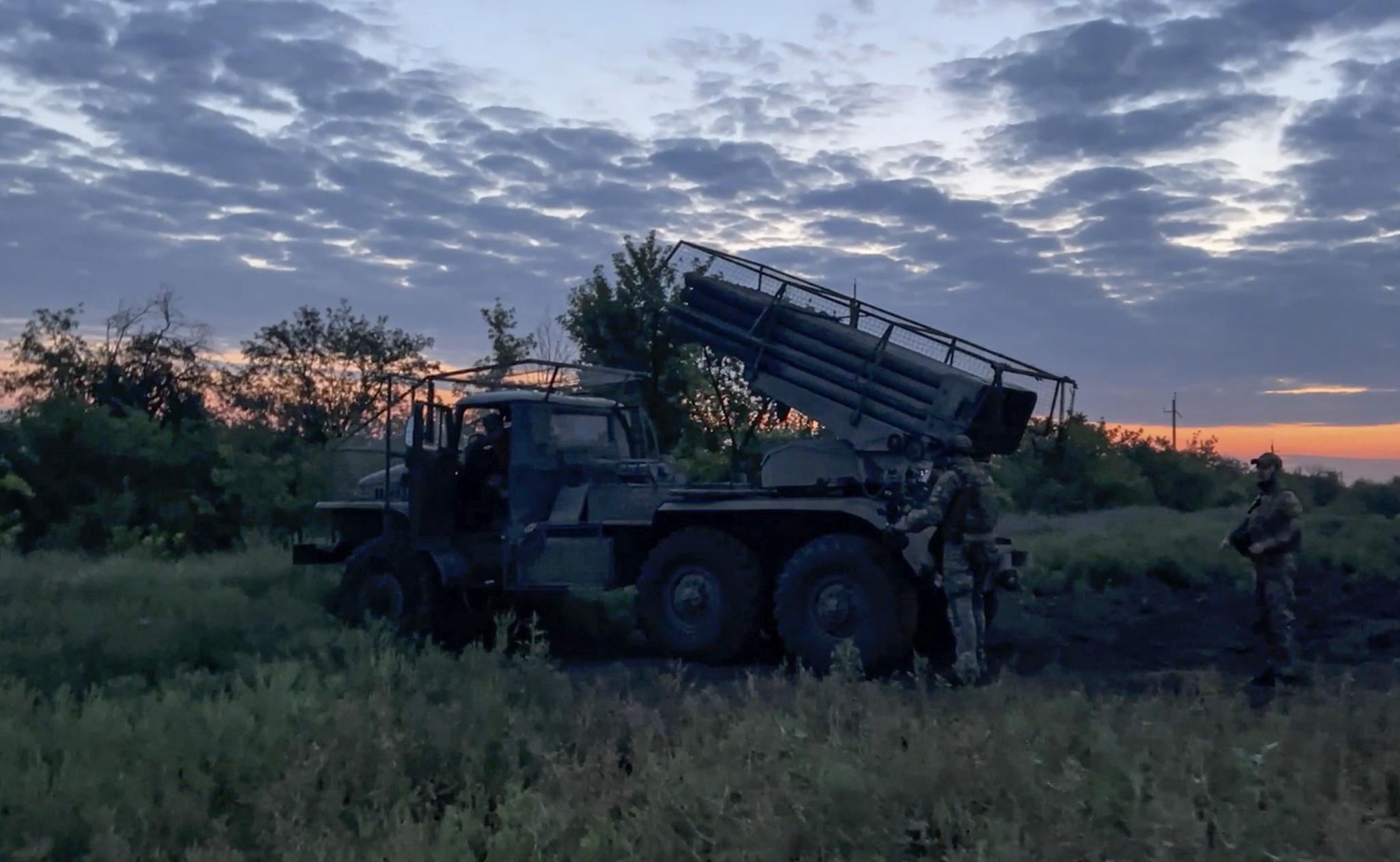 Russischer Raketenwerfer