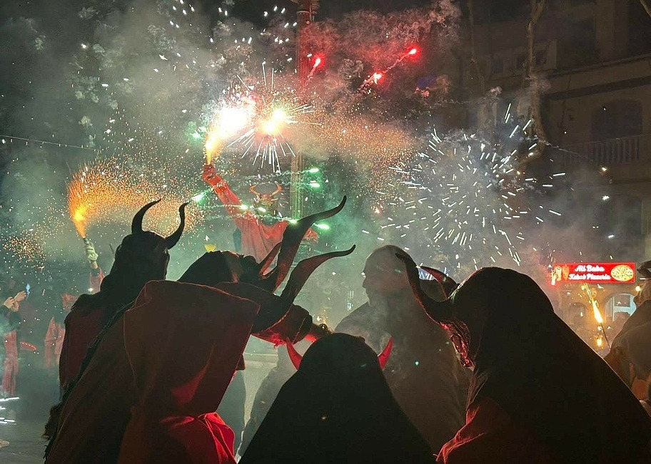 Sant Antoni - Feuerläufe auf Mallorca
