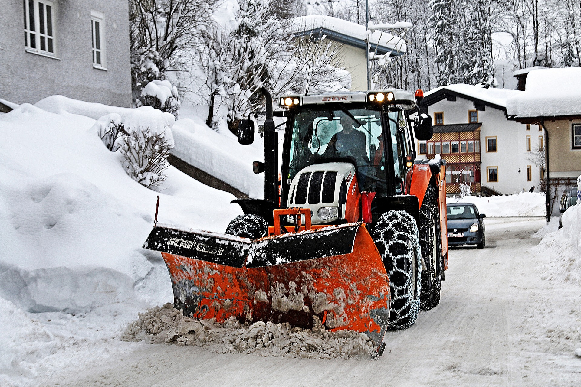 800 Schneepflüge und 141.000 Tonnen Streusalz für Wintersturm