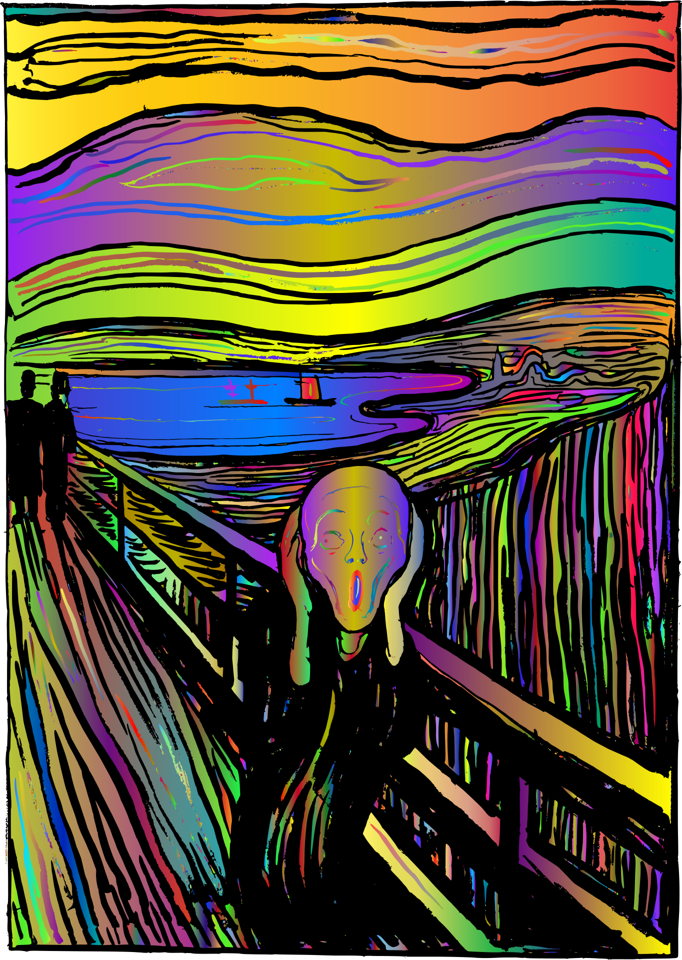 Umweltaktivisten „kleben an Kunst“