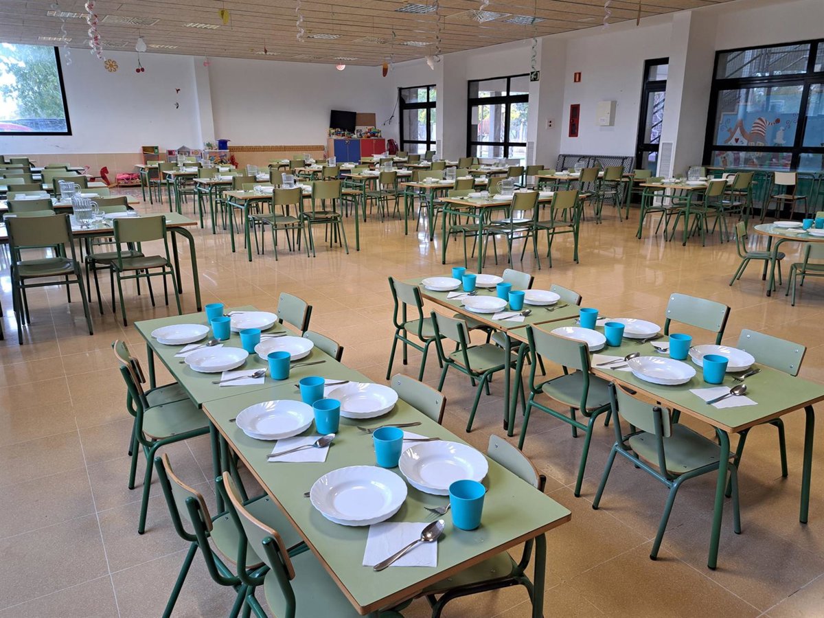 Schulkantine auf Mallorca