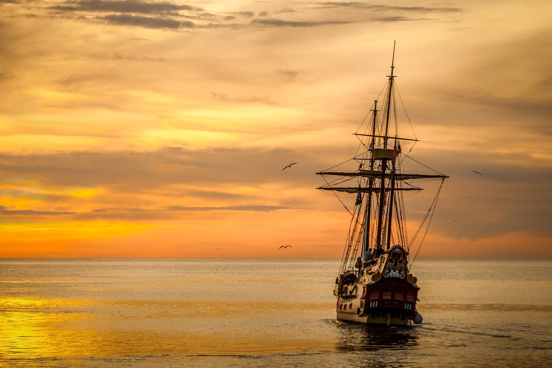 Segelschiff, Galeere, Galeone