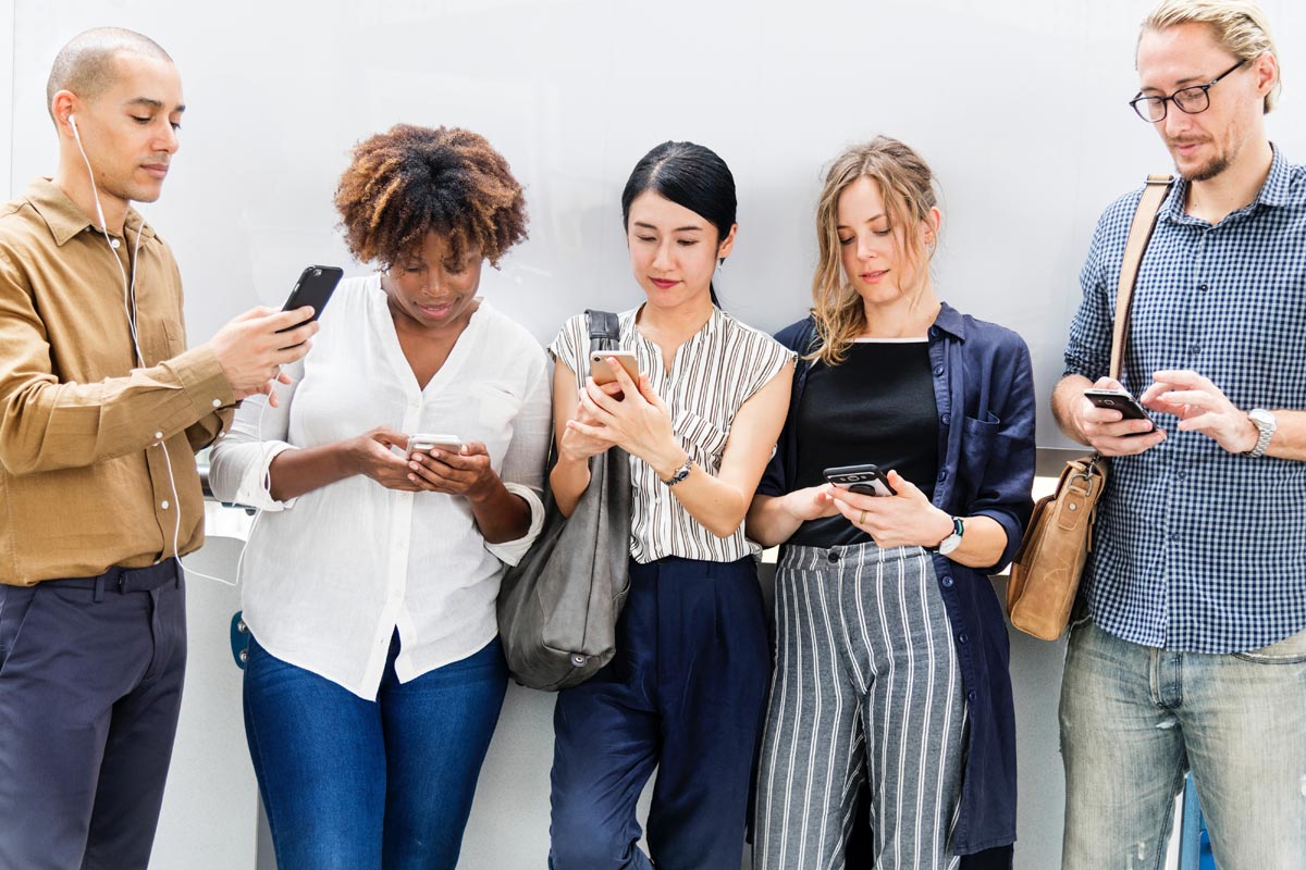 Smartphone-User der Generation Z