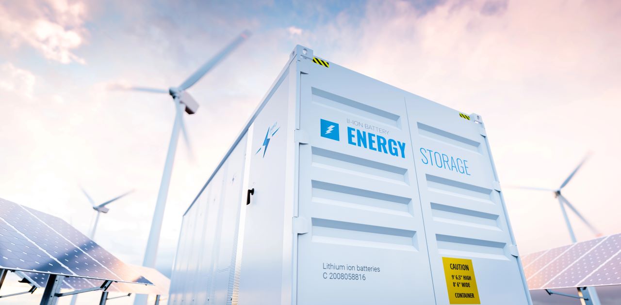 Solarbatteriepark