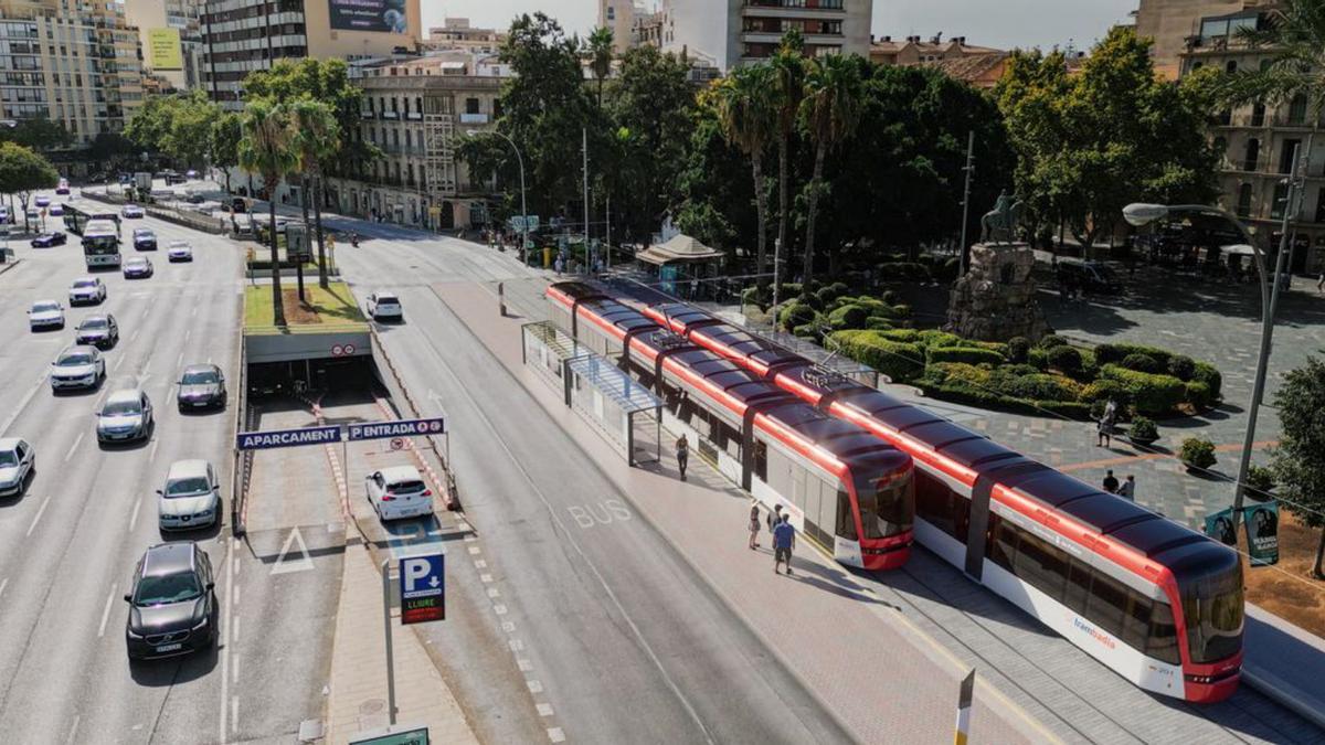 Ausbau des Straßenbahnprojekts auf Mallorca „eines Tages“