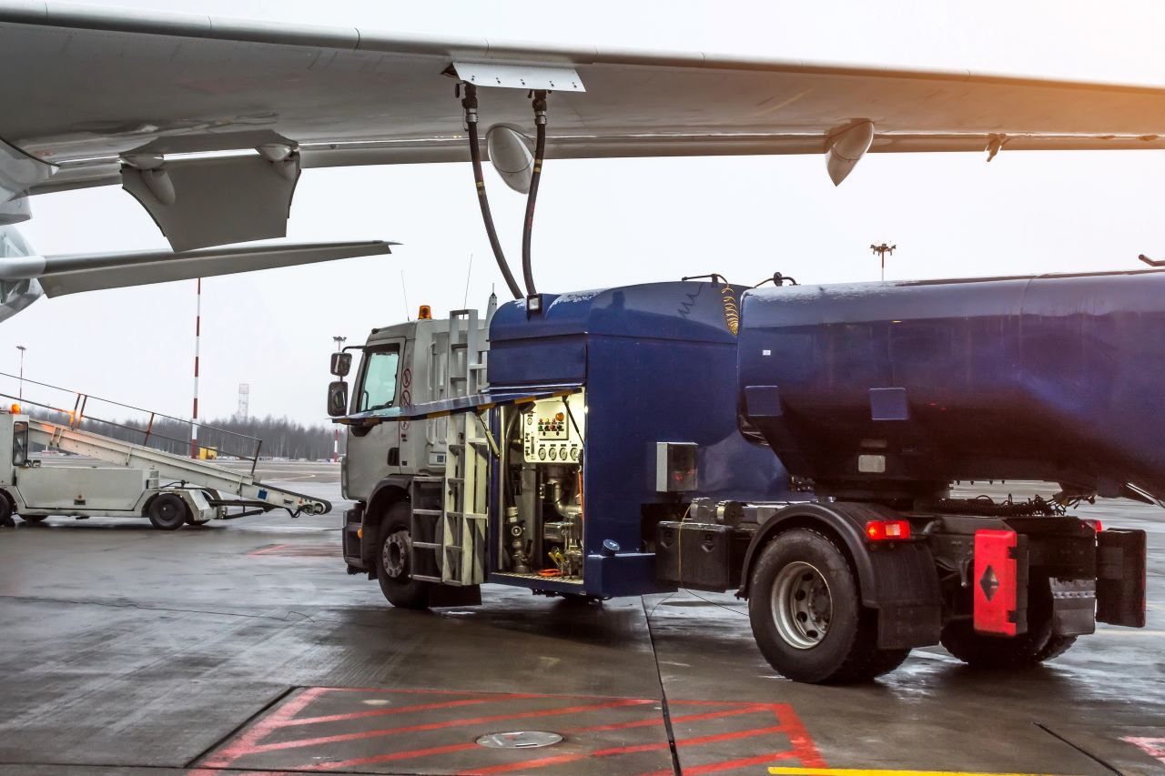 Tanken Flughafen Kerosin