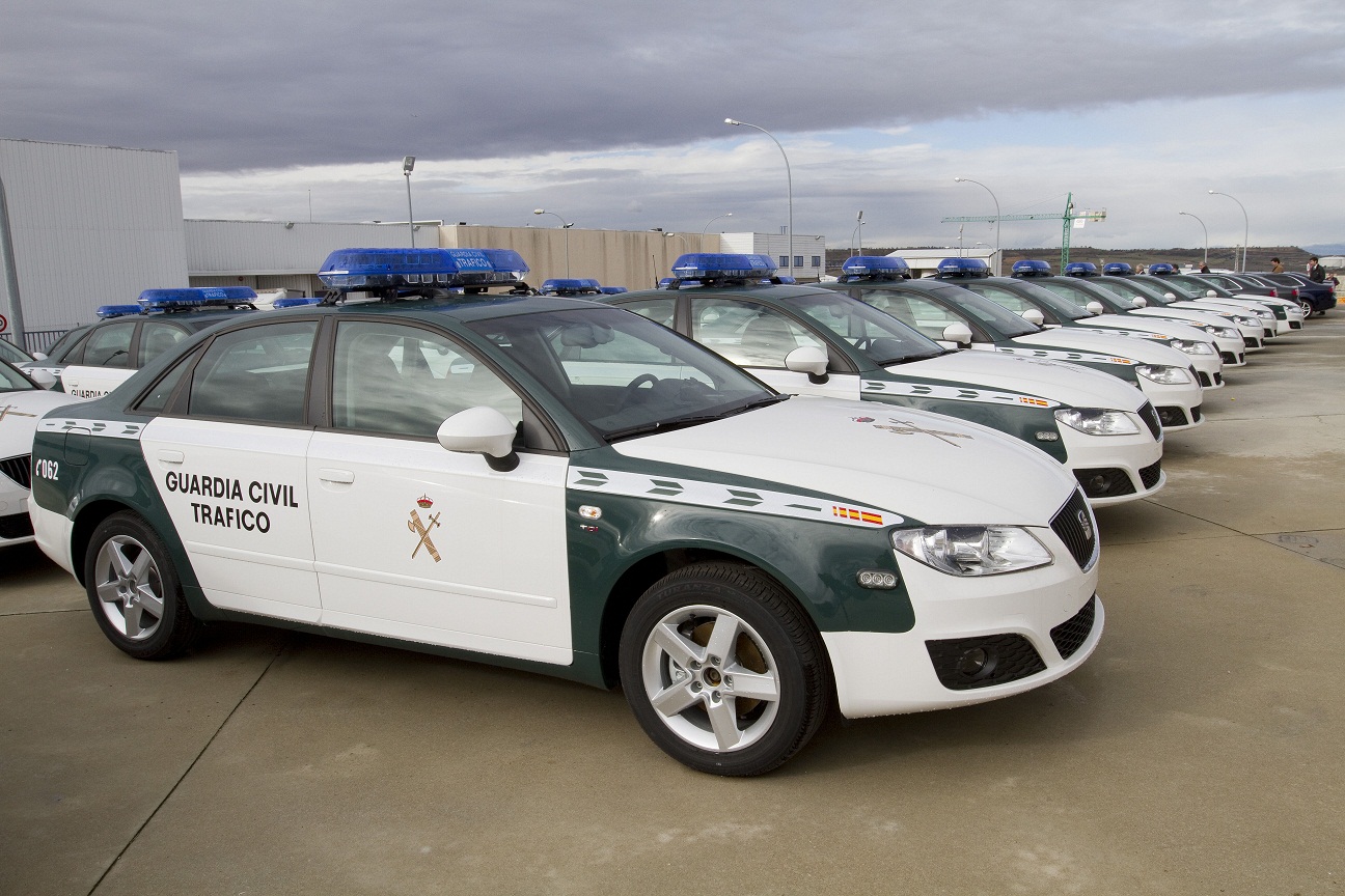 Fuhrpark der DGT auf Mallorca