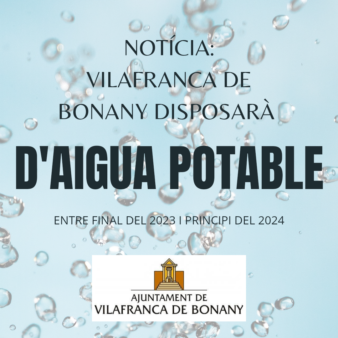 Trinkwasser für Vilafranca de Bonany