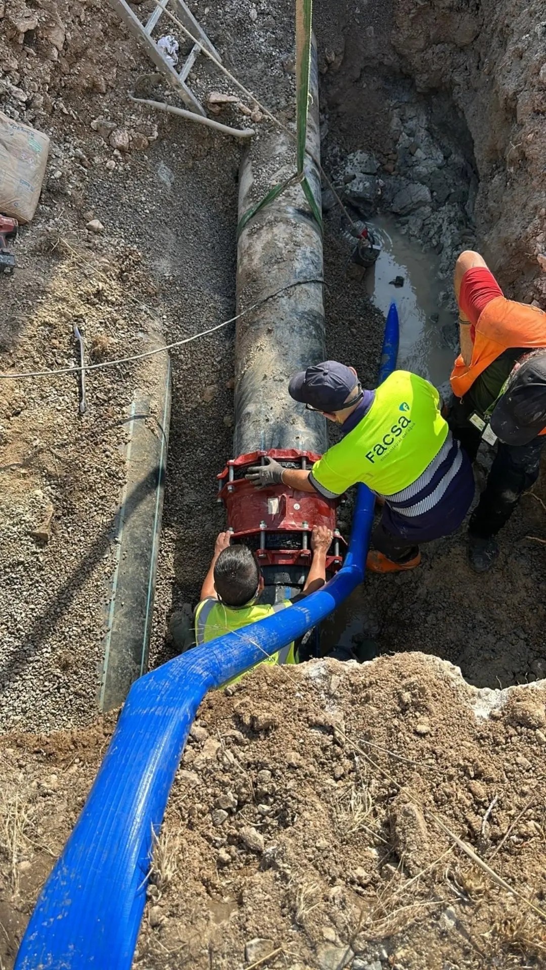 Instandsetzung der Trinkwasserleitung nach Pollença