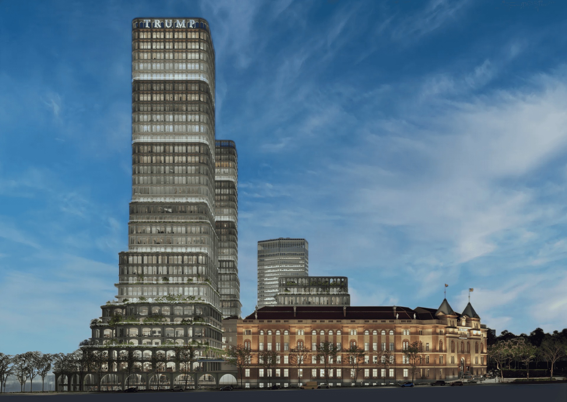 Trump-Hotel in Belgrad