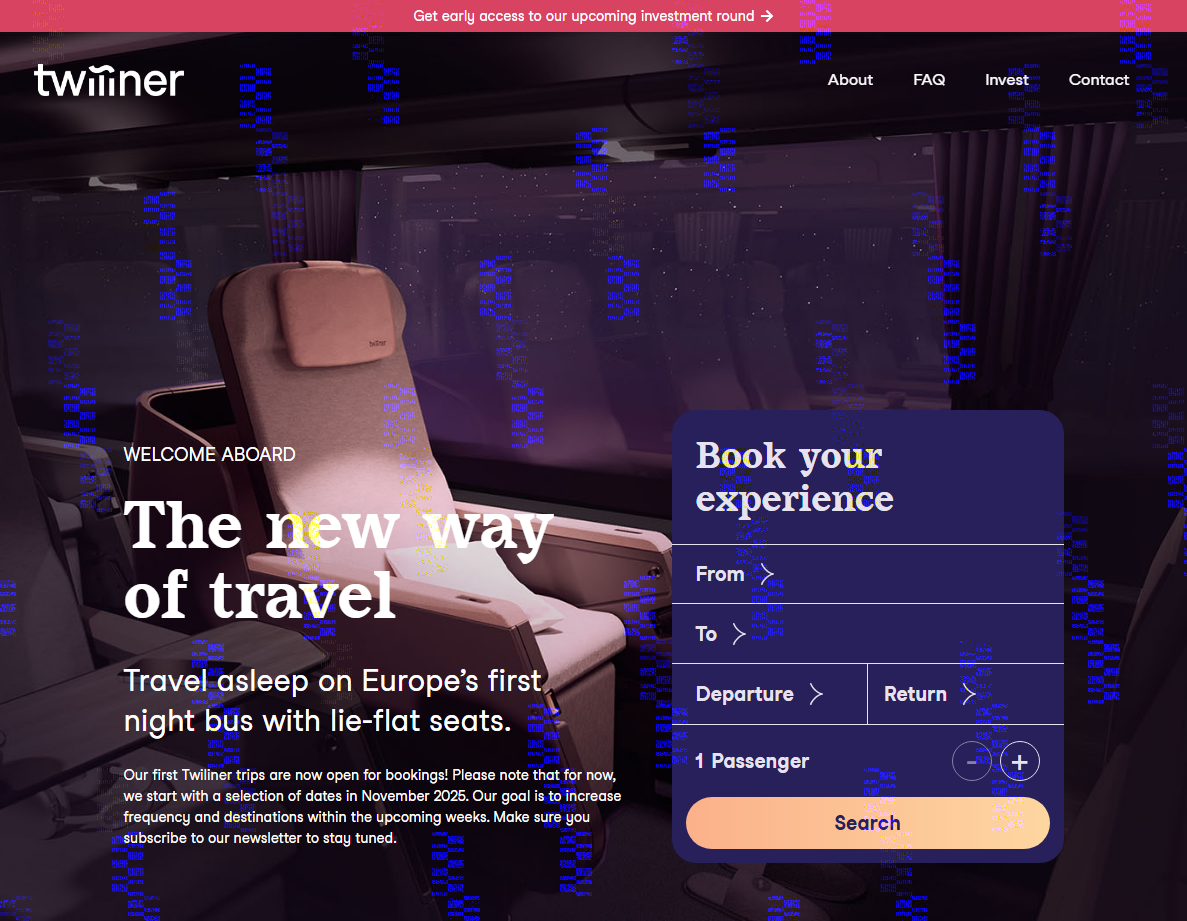 Twiliner – Alternative zu Nachtzügen nach Spanien