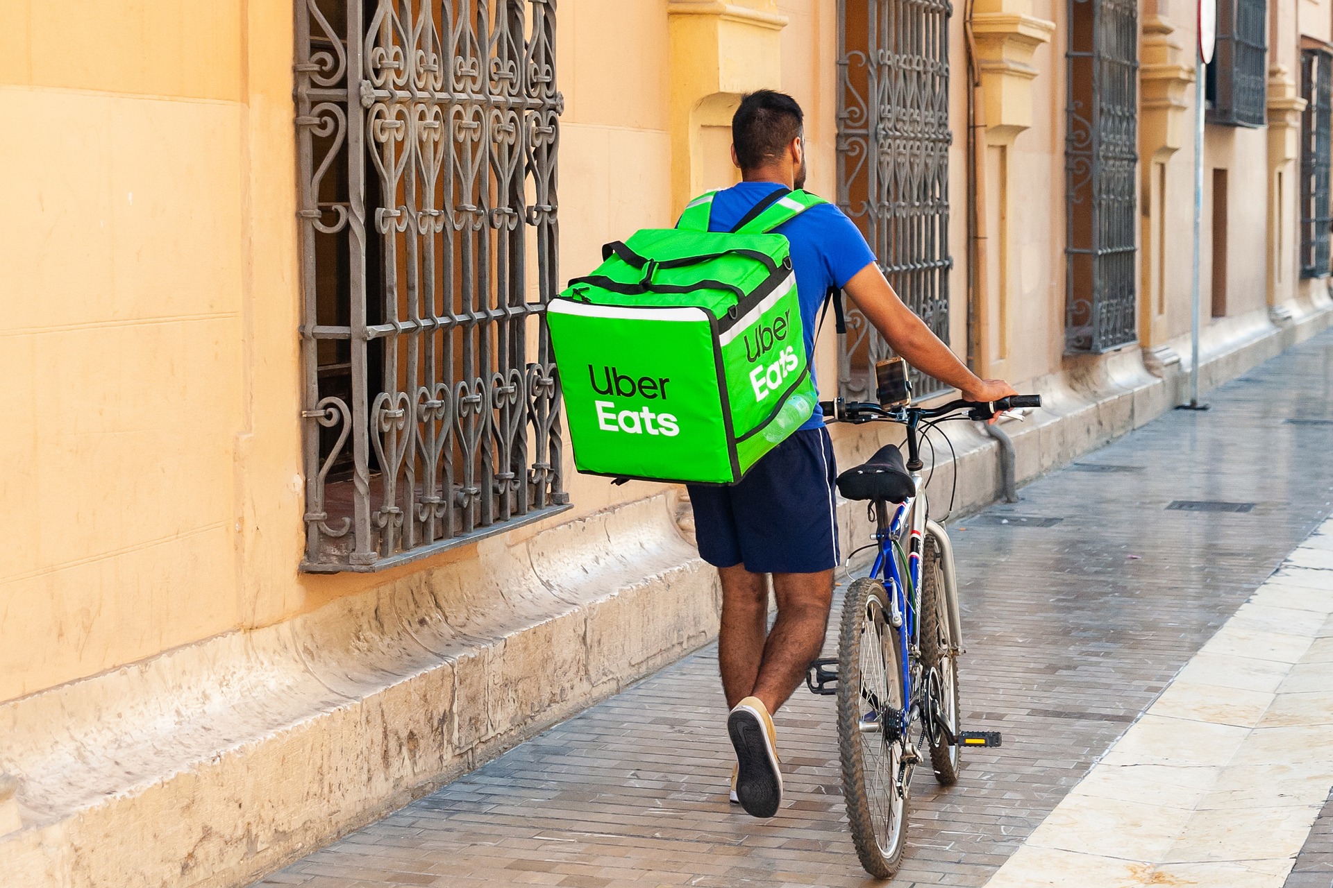 Uber Eats Lieferdienst