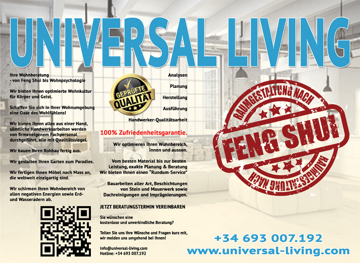 Universal Living - Printkampagne