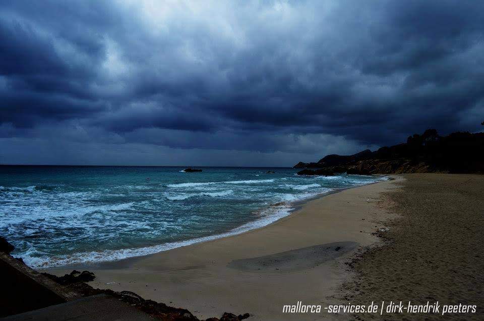Unwetter über Mallorca