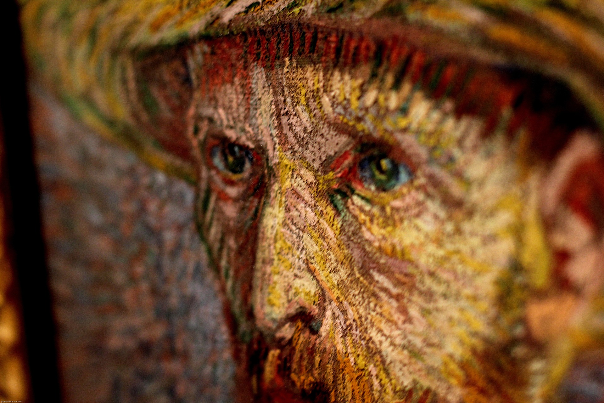 Van Gogh Farbe Malen Augen