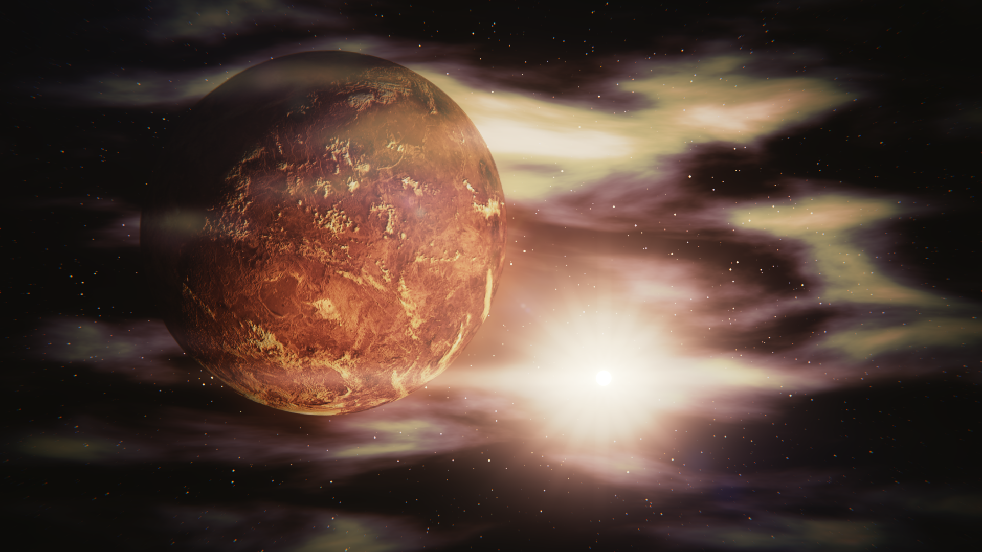 Venus Universum Sonnensystem