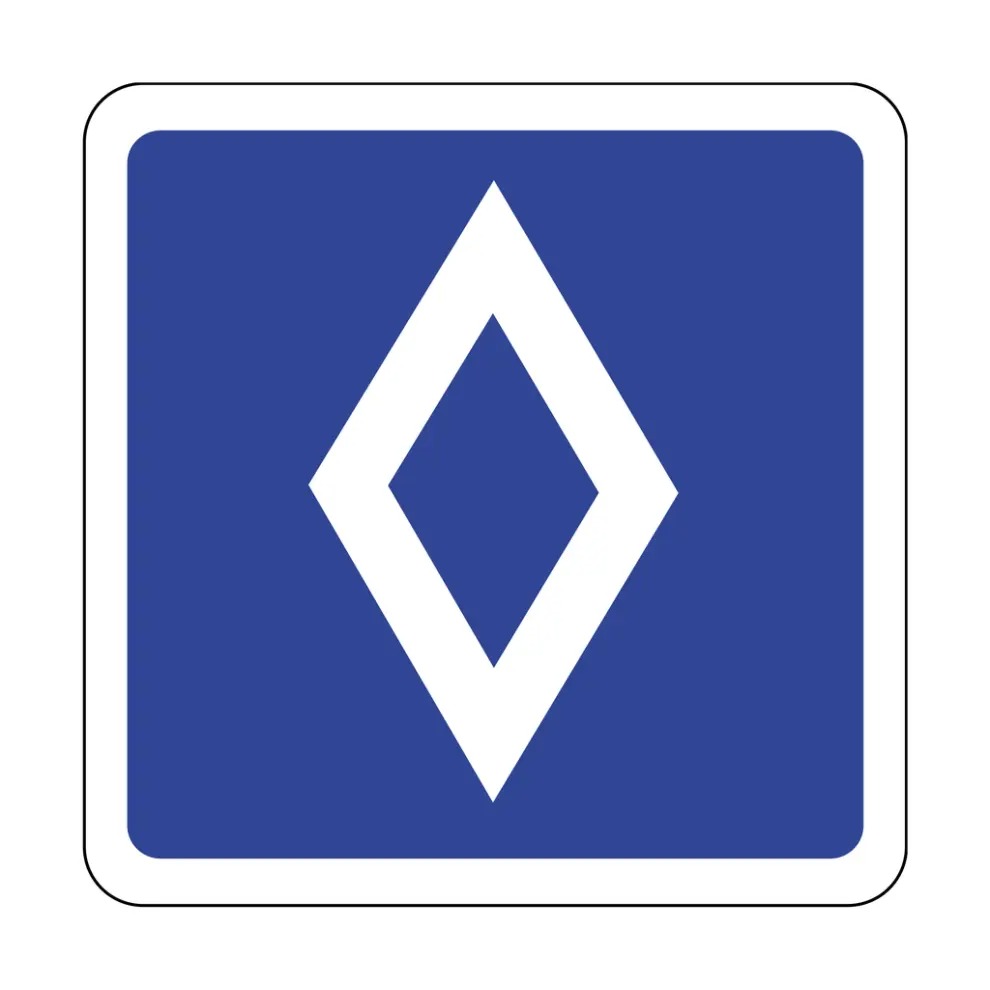 Verkehrschild S-51b