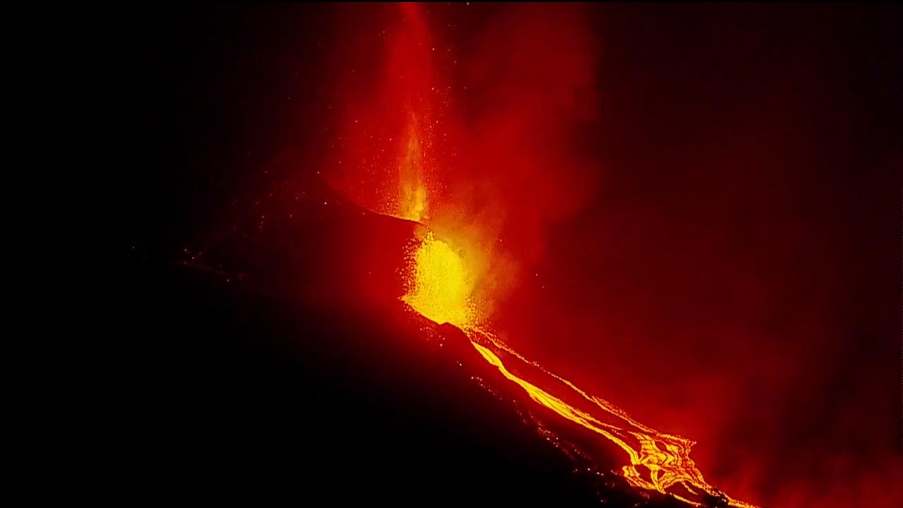 La Palma Neuer Eruptionsherd weiterer Lavastrom mallorcaservices