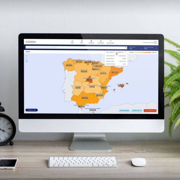 Website mit realen Immobilienpreisen
