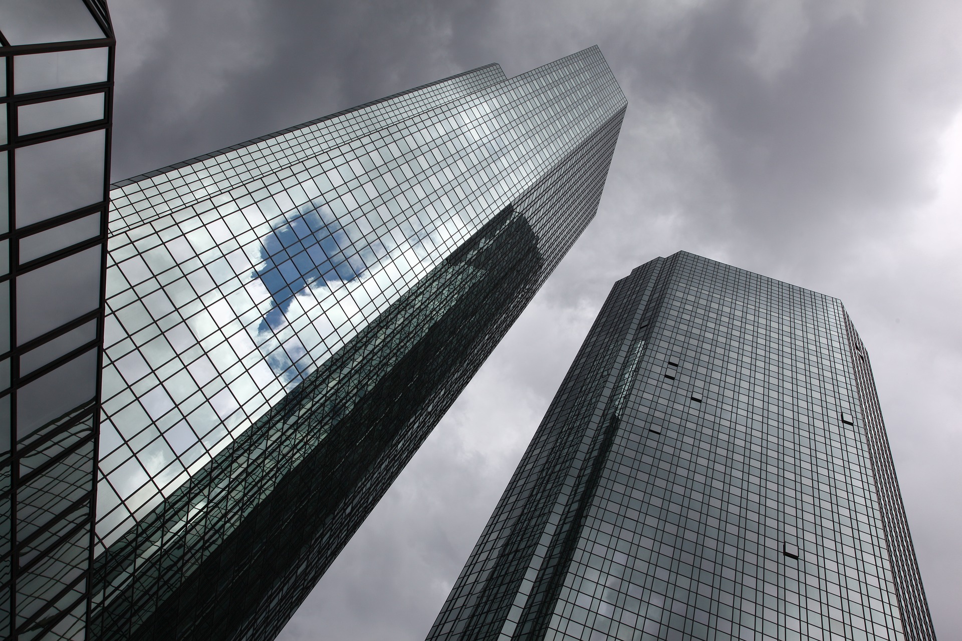 Wolkenkratzer Büro Architektur Deutsche Bank