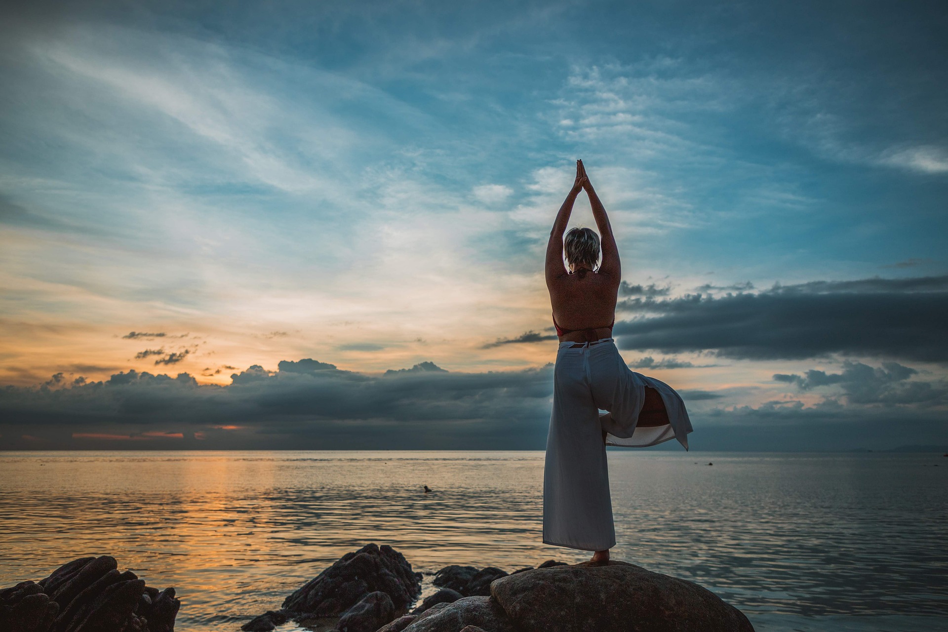 Yoga, Natur, Frauen, Fürsorge