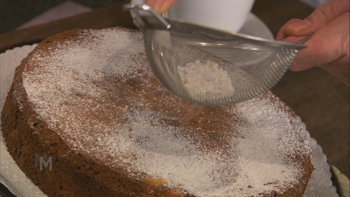 Mallorquinischer Mandelkuchen